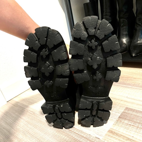Prada Monolith Platform Riding Boot - Picture 9 of 9